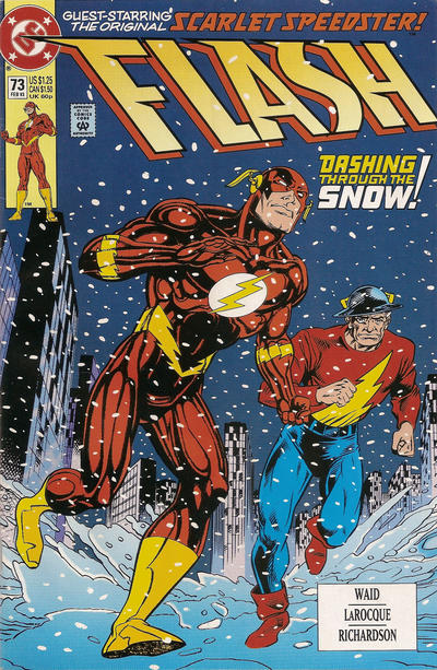 Cover for Flash (DC, 1987 series) #73 [Direct]