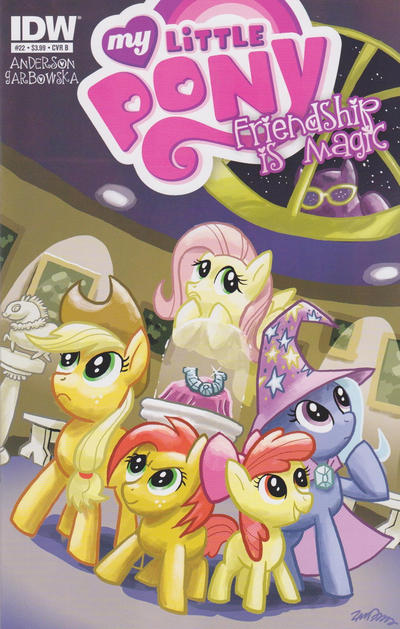 Cover for My Little Pony: Friendship Is Magic (IDW, 2012 series) #22 [Cover B - Zander Cannon]