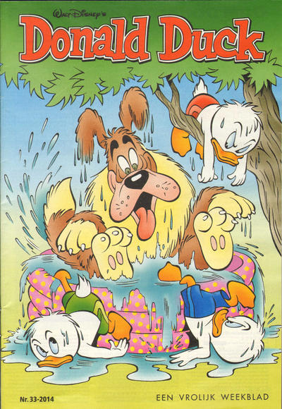 Cover for Donald Duck (Sanoma Uitgevers, 2002 series) #33/2014