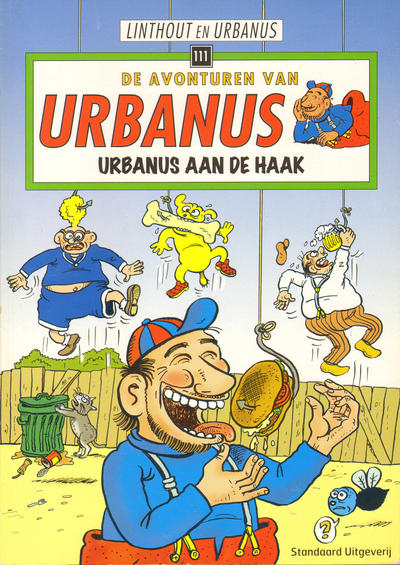 Cover for De avonturen van Urbanus (Standaard Uitgeverij, 1996 series) #111 - Urbanus aan de haak