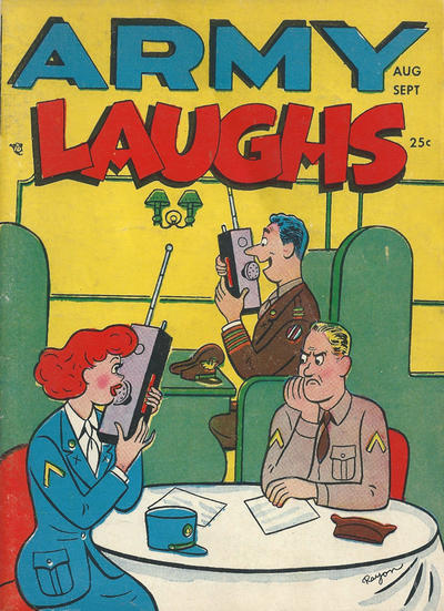 Cover for Army Laughs (Prize, 1951 series) #v1#8