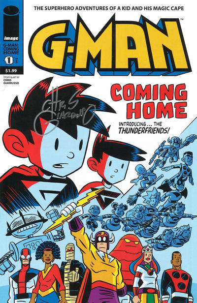 Cover for G-Man: Coming Home (Image, 2012 series) #1