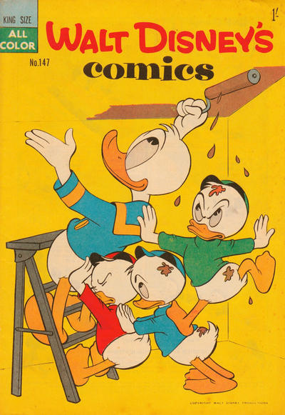 Cover for Walt Disney's Comics (W. G. Publications; Wogan Publications, 1946 series) #147