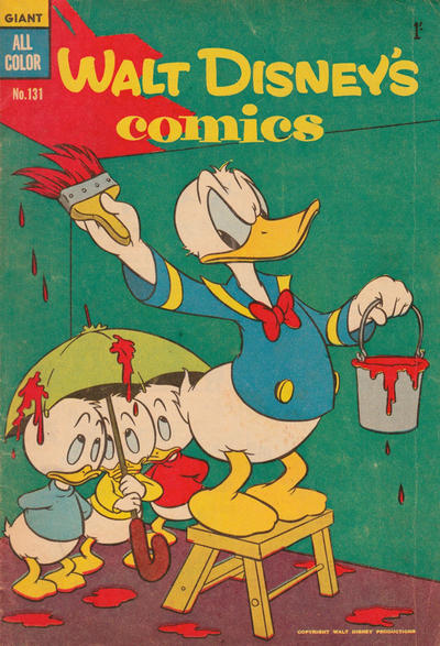 Cover for Walt Disney's Comics (W. G. Publications; Wogan Publications, 1946 series) #131