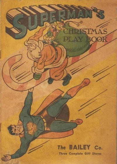 Cover for Superman's Christmas Play Book (DC, 1945 series) [The Bailey Co.]