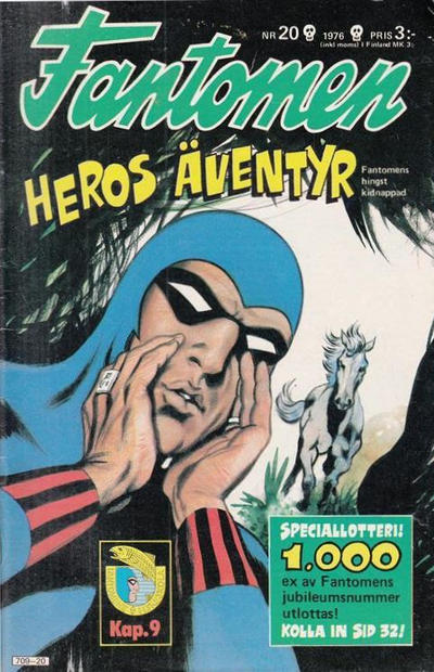 Cover for Fantomen (Semic, 1958 series) #20/1976