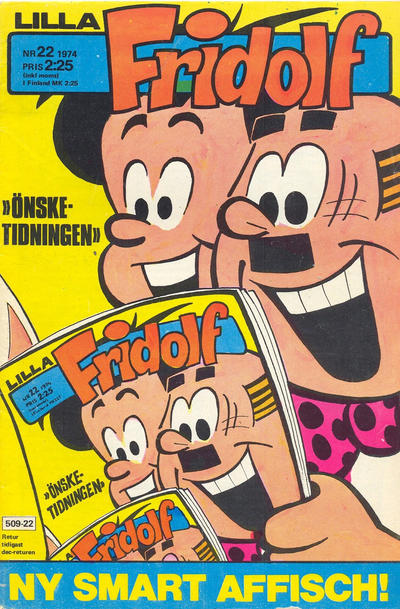 Cover for Lilla Fridolf (Semic, 1963 series) #22/1974