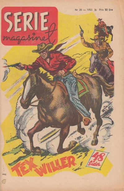 Cover for Seriemagasinet (Centerförlaget, 1948 series) #20/1953