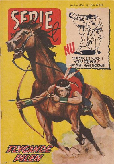 Cover for Seriemagasinet (Centerförlaget, 1948 series) #2/1954