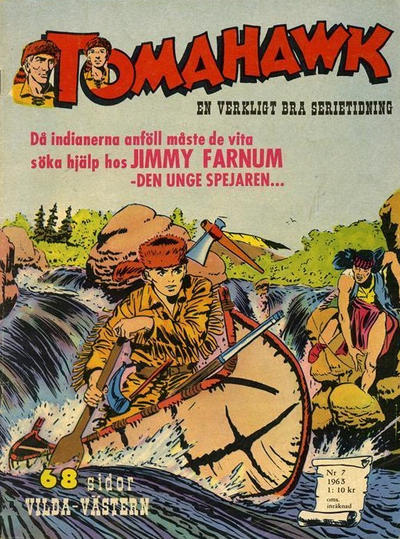 Cover for Tomahawk (Centerförlaget, 1951 series) #7/1963