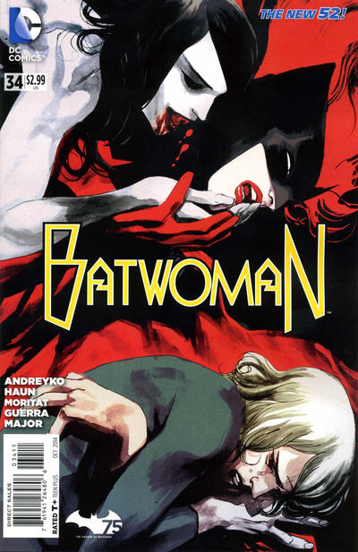 Cover for Batwoman (DC, 2011 series) #34