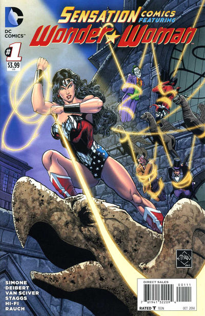 Cover for Sensation Comics Featuring Wonder Woman (DC, 2014 series) #1