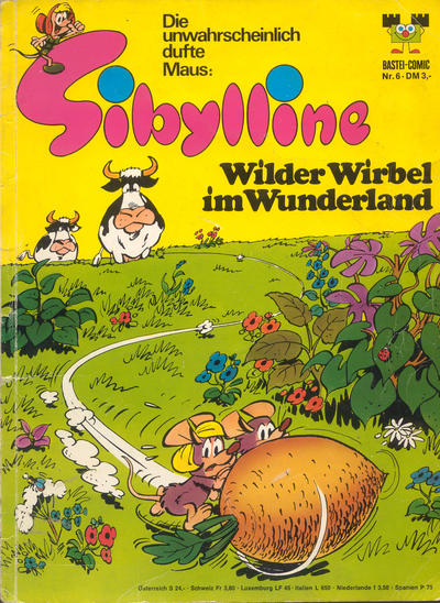 Cover for Bastei-Comic (Bastei Verlag, 1972 series) #6 - Sibylline - Wilder Wirbel im Wunderland