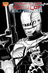Cover Thumbnail for Terminator / RoboCop: Kill Human (2011 series) #1 [Walt Simonson Black and White Retailer Incentive Cover]