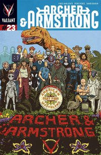 Cover Thumbnail for Archer and Armstrong (Valiant Entertainment, 2012 series) #23 [Cover A - Michael Walsh]