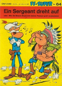 Cover Thumbnail for Kauka Super Serie (Gevacur, 1970 series) #64 - Die Blauen Boys - Ein Sergeant dreht auf