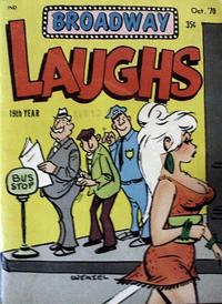 Cover Thumbnail for Broadway Laughs (Prize, 1950 series) #v10#8