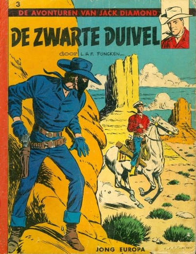 Cover for Collectie Jong Europa (Le Lombard, 1960 series) #3 - Jack Diamond: De zwarte duivel