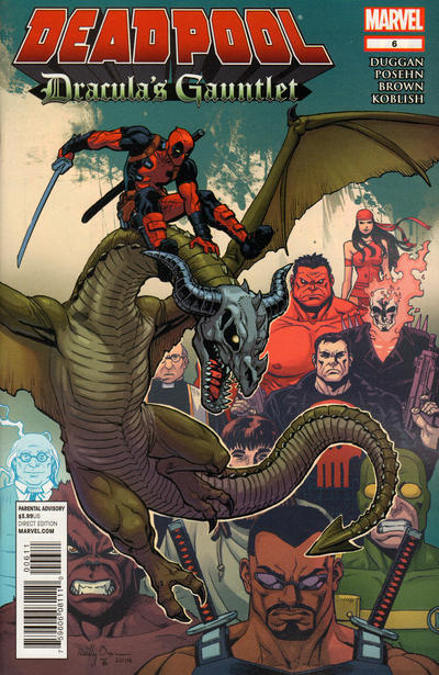Cover for Deadpool: Dracula's Gauntlet (Marvel, 2014 series) #6