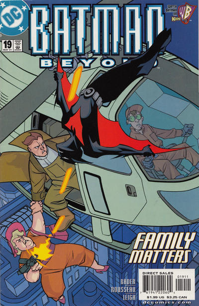 Cover for Batman Beyond (DC, 1999 series) #19 [Direct Sales]