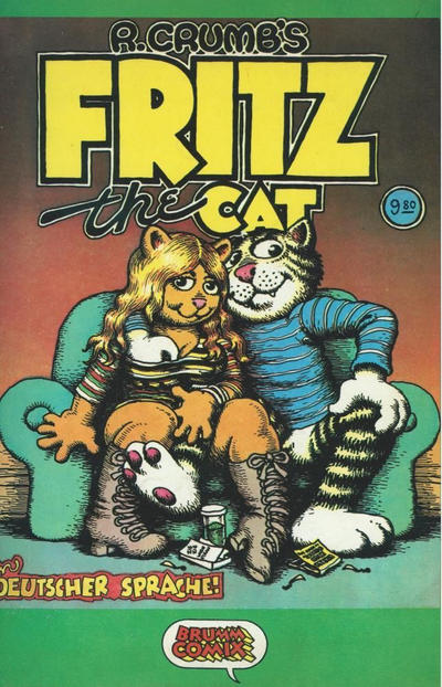 Cover for Fritz the Cat (Melzer, 1972 series) 
