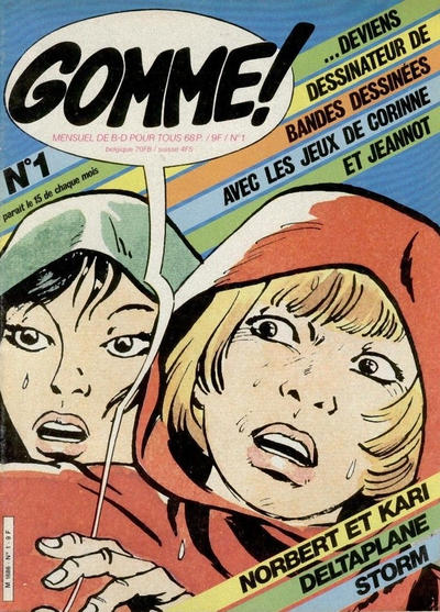 Cover for Gomme! (Glénat, 1981 series) #1
