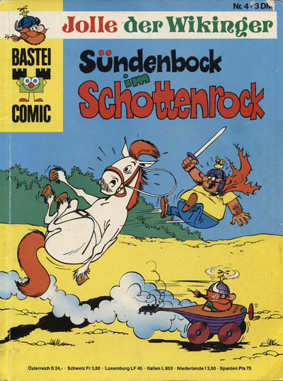Cover for Bastei-Comic (Bastei Verlag, 1972 series) #4 - Jolle der Wikinger - Sündenbock im Schottenrock