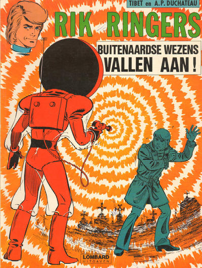 Cover for Rik Ringers (Le Lombard, 1963 series) #21 - Buitenaardse wezens vallen aan!