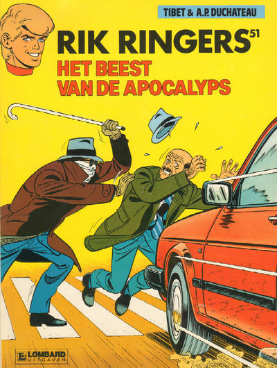 Cover for Rik Ringers (Le Lombard, 1963 series) #51 - Het beest van de apocalyps