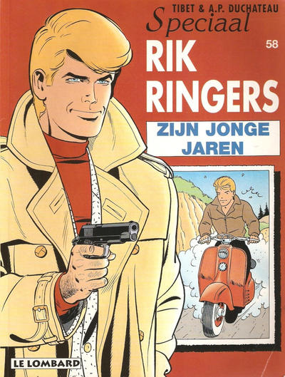 Cover for Rik Ringers (Le Lombard, 1963 series) #58 - Zijn jonge jaren
