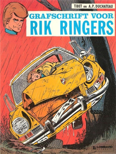 Cover for Rik Ringers (Le Lombard, 1963 series) #17 - Grafschrift voor Rik Ringers