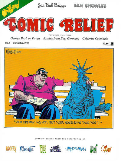 Cover for Comic Relief (Page One, 1989 series) #6