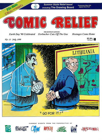 Cover for Comic Relief (Page One, 1989 series) #13