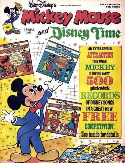 Cover for Mickey Mouse (IPC, 1975 series) #92
