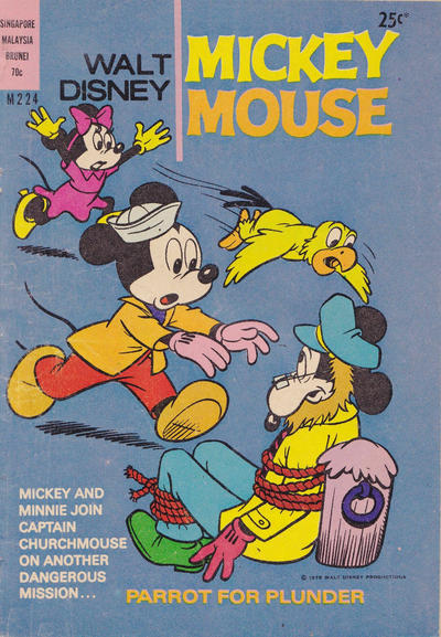 Cover for Walt Disney's Mickey Mouse (W. G. Publications; Wogan Publications, 1956 series) #224