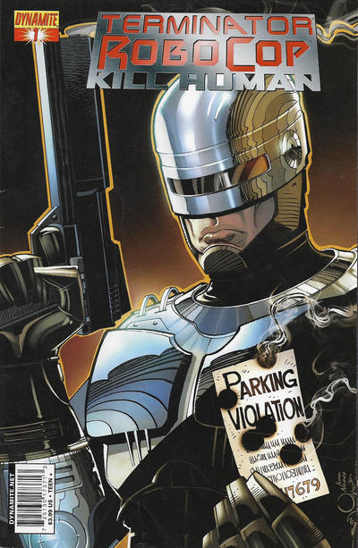 Cover for Terminator / RoboCop: Kill Human (Dynamite Entertainment, 2011 series) #1 [Walt Simonson Cover]