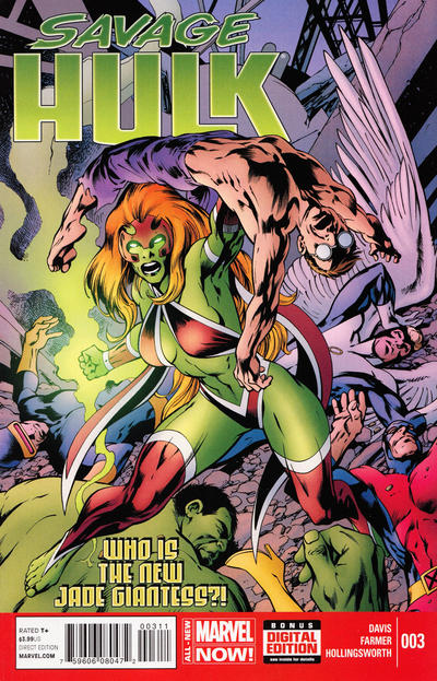 Cover for Savage Hulk (Marvel, 2014 series) #3