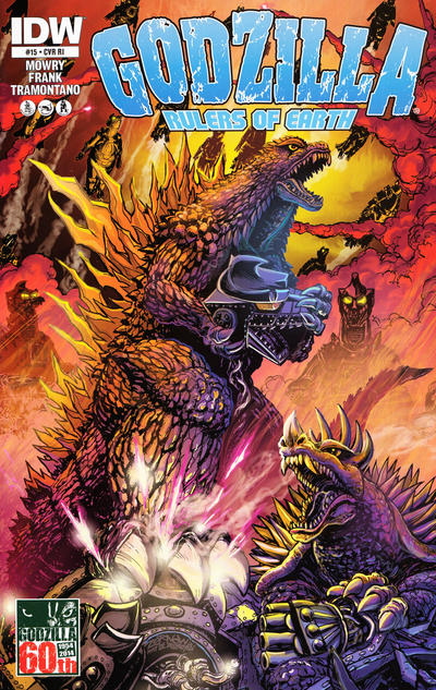 Cover for Godzilla: Rulers of Earth (IDW, 2013 series) #15 [Cover RI - Jeff Zornow variant]