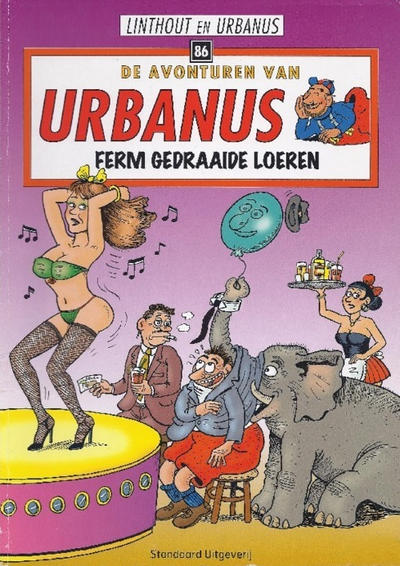 Cover for De avonturen van Urbanus (Standaard Uitgeverij, 1996 series) #86 - Ferm gedraaide loeren