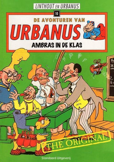 Cover for De avonturen van Urbanus (Standaard Uitgeverij, 1996 series) #10 - Ambras in de klas