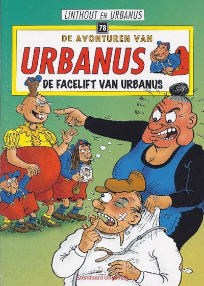 Cover for De avonturen van Urbanus (Standaard Uitgeverij, 1996 series) #78 - De facelift van Urbanus
