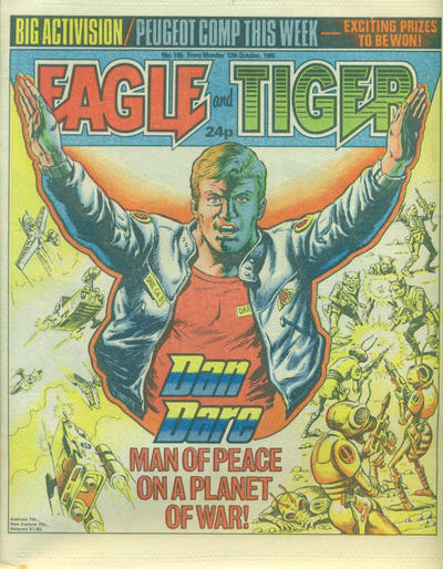 Cover for Eagle (IPC, 1982 series) #186