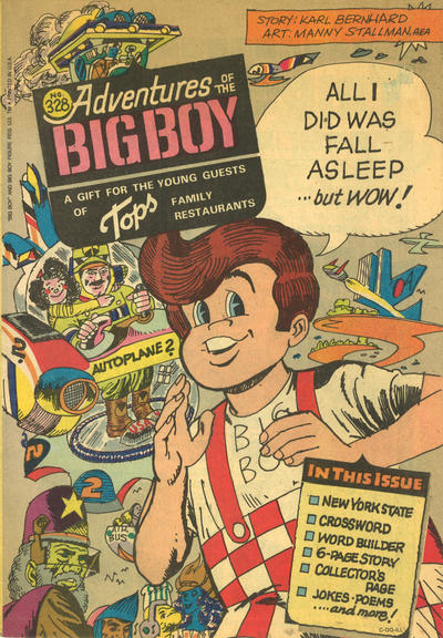 Cover for Adventures of the Big Boy (Webs Adventure Corporation, 1957 series) #328