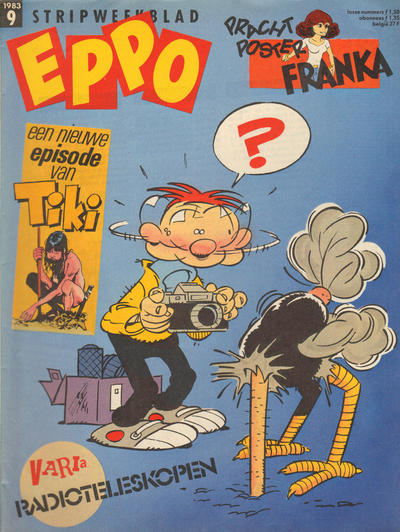 Cover for Eppo (Oberon, 1975 series) #9/1983