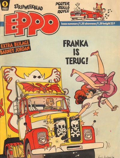 Cover for Eppo (Oberon, 1975 series) #9/1981