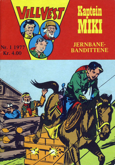 Cover for Vill Vest (Serieforlaget / Se-Bladene / Stabenfeldt, 1953 series) #1/1977