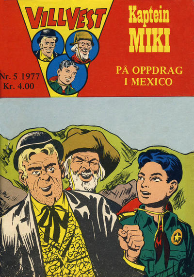 Cover for Vill Vest (Serieforlaget / Se-Bladene / Stabenfeldt, 1953 series) #5/1977