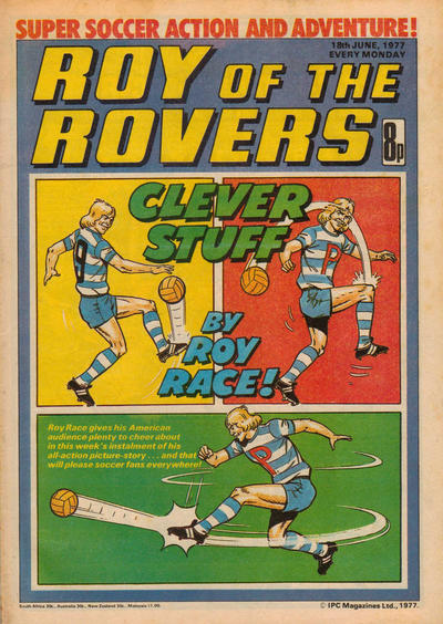 Cover for Roy of the Rovers (IPC, 1976 series) #18 June 1977 [39]
