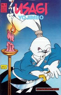 Cover for Usagi Yojimbo (Fantagraphics, 1987 series) #9