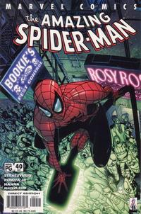 Cover Thumbnail for The Amazing Spider-Man (Marvel, 1999 series) #40 (481) [Direct Edition]